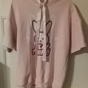 Charming Pink Bunny Hoodie for Kids